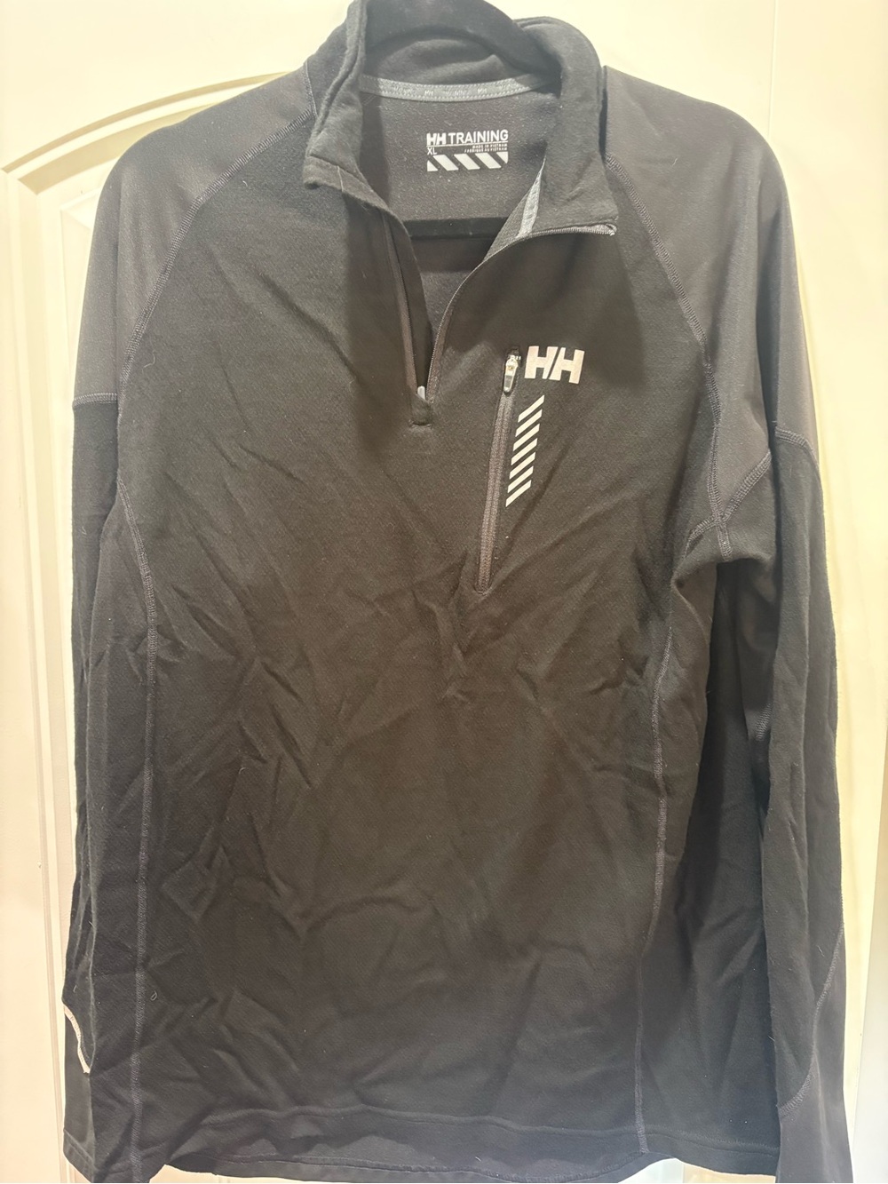 Helly Hansen Black Men’s Performance Half-Zip Training Pullover